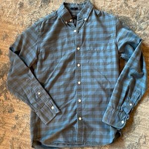 J. Crew Mens Plaid Button Down